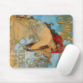 Alphonse社の車輌ディーラーミュシャ(1902) マウスパッド (マウス)