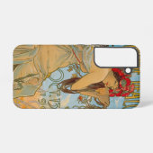 Alphonse社の車輌ディーラーミュシャ(1902) Samsung Galaxyケース (裏面横)