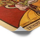 Alphonse ( Alfons )ミュシャ~ Waverley Cycles 1898 ポスター (角)