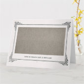 Alphonse Allais, April Fools，グレー，抽象芸術・アート カード (黄色い花)