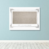 Alphonse Allais, April Fools，グレー，抽象芸術・アート キャンバスプリント (インサイチュ (ウッドフロア))