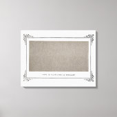 Alphonse Allais, April Fools，グレー，抽象芸術・アート キャンバスプリント (正面)