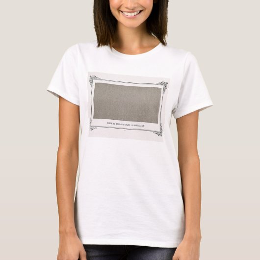 Alphonse Allais, April Fools,グレー,抽象芸術・アート Tシャツ (正面)