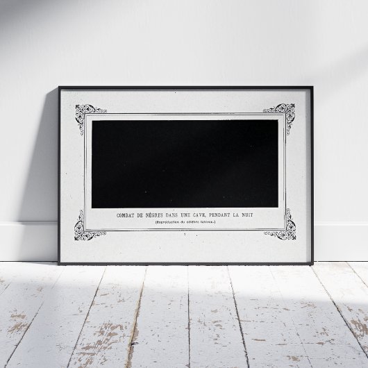 Alphonse Allais, April Fools，ブラック，抽象芸術・アート ポスター