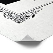 Alphonse Allais, April Fools，ブラック，抽象芸術・アート ポスター (角)