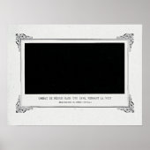 Alphonse Allais, April Fools，ブラック，抽象芸術・アート ポスター (正面)