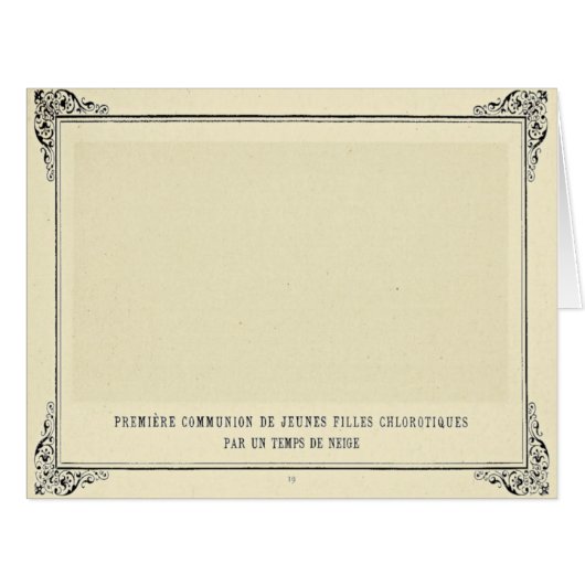 Alphonse Allais, April Fools，ホワイト，抽象芸術・アート (正面横)