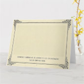 Alphonse Allais, April Fools,ホワイト,抽象芸術・アート カード (黄色い花)