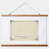 Alphonse Allais, April Fools，ホワイト，抽象芸術・アート 吊り下げ型タペストリー (正面)