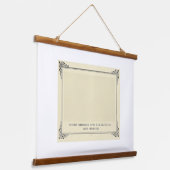 Alphonse Allais, April Fools，ホワイト，抽象芸術・アート 吊り下げ型タペストリー (傾斜あり)