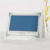 Alphonse Allais, April Foools, Blue, Alphonse Alla カード (黄色い花)