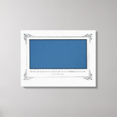 Alphonse Allais, April Foools, Blue, Alphonse Alla キャンバスプリント (正面)