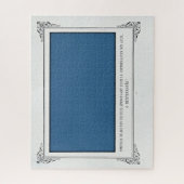 Alphonse Allais, April Foools, Blue, Alphonse Alla ジグソーパズル (縦)
