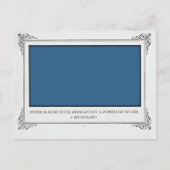 Alphonse Allais, April Foools, Blue, Alphonse Alla ポストカード (正面)