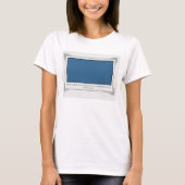 Alphonse Allais, April Foools, Blue, Alphonse Alla Tシャツ (正面)