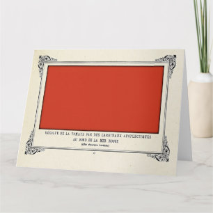Alphonse Allais, April Foools, Red, Alphonse Allai カード
