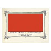 Alphonse Allais, April Foools, Red, Alphonse Allai フォトプリント (正面)