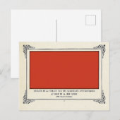 Alphonse Allais, April Foools, Red, Alphonse Allai ポストカード (正面/裏面)