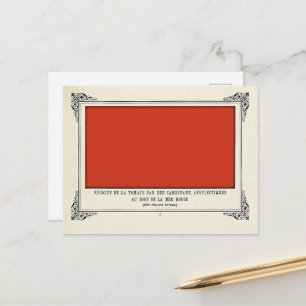 Alphonse Allais, April Foools, Red, Alphonse Allai ポストカード