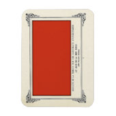 Alphonse Allais, April Foools, Red, Alphonse Allai マグネット (縦)