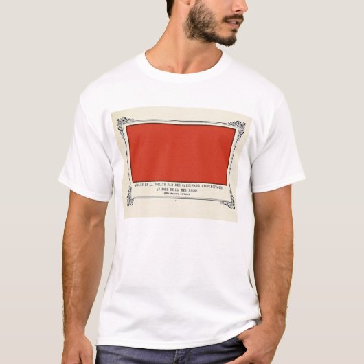 Alphonse Allais, April Foools, Red, Alphonse Allai Tシャツ (正面)