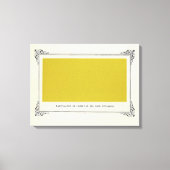 Alphonse Allais, April Foools, Yellow, Alphonse Al キャンバスプリント (正面)