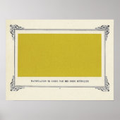 Alphonse Allais, April Foools, Yellow, Alphonse Al ポスター (正面)