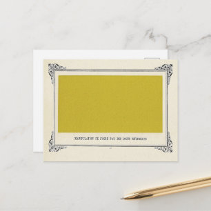 Alphonse Allais, April Foools, Yellow, Alphonse Al ポストカード
