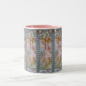 Alphonse Maria Mucha – Jugendstil Art nouveau ツートーンマグカップ (中央)