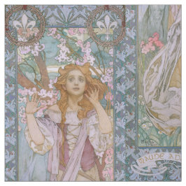 Alphonse Maria Mucha – Jugendstil Art nouveau DIY ファブリック
