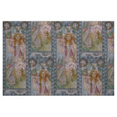 Alphonse Maria Mucha – Jugendstil Art nouveau DIY ファブリック (ファットクウォーター)