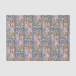 Alphonse Maria Mucha – Jugendstil Art nouveau DIY 薄葉紙