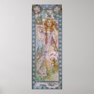 Alphonse Maria Mucha – Maude Adams as Joan of Arc ポスター
