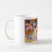 “Alphonse Mucha”のマグカップ,No.02 コーヒーマグカップ (左)
