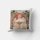 Alphonse Mucha クッション (裏面)