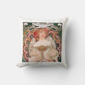 Alphonse Mucha クッション (正面)