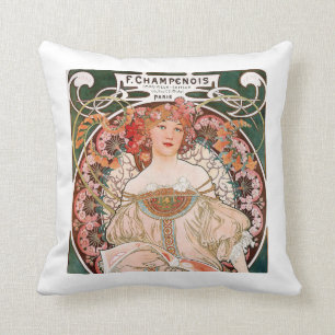 Alphonse Mucha クッション