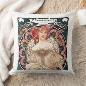 Alphonse Mucha クッション (ブランケット)