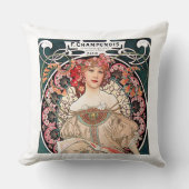 Alphonse Mucha クッション (正面)