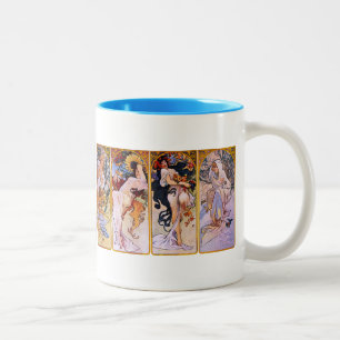 Alphonse Mucha ツートーンマグカップ