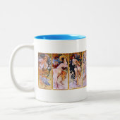 Alphonse Mucha ツートーンマグカップ (左)