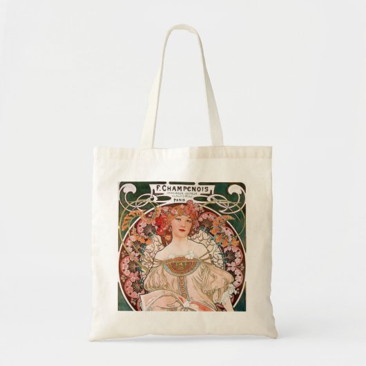 Alphonse Mucha トートバッグ (正面)