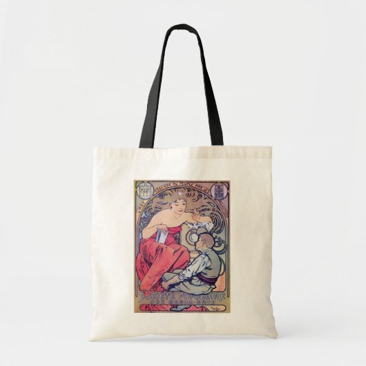 Alphonse Mucha トートバッグ (正面)
