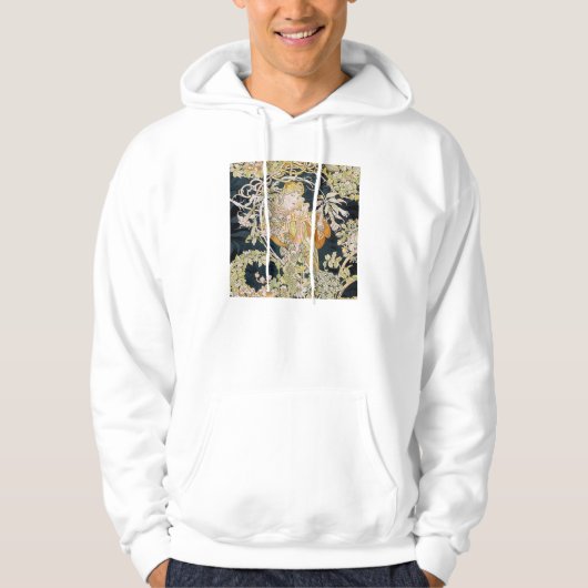 “Alphonse Mucha” パーカ (正面)