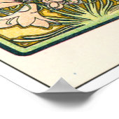 Alphonse Mucha ポスター (角)