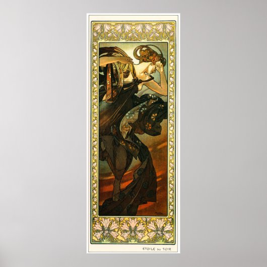 Alphonse Mucha ポスター (正面)