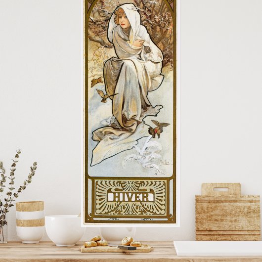 Alphonse Mucha ポスター (キッチン)