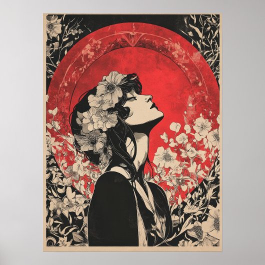 Alphonse Mucha ポスター (正面)