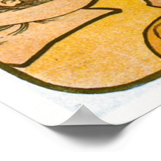 Alphonse Mucha ポスター (角)