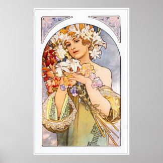Alphonse Mucha ポスター